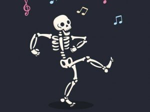 Friendly Skeleton Jigsaw Puzzle