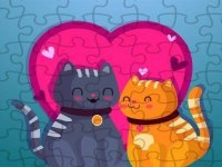 Cat Affection Jigsaw Puzzle