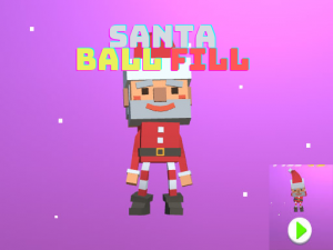Santa Ball Fill 3D Puzzle
