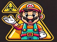 Super Mario Word Guessing Puzzle