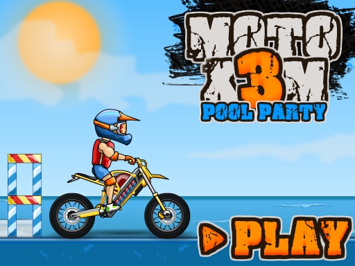 Moto X3M Pool Party Racing