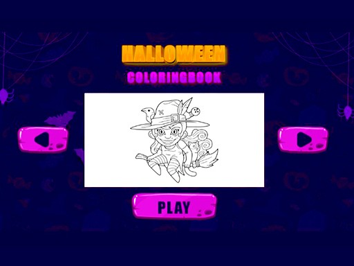 Halloween Coloring Book Game