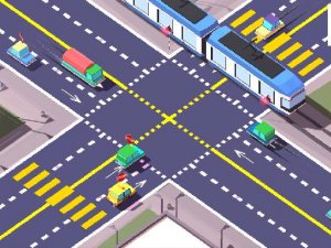 Traffic Control Puzzle Arcade Game
