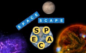 SpaceScape Word Puzzle Game