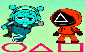 Sprunki Squid projectile Launcher - Escape precision fighter Game