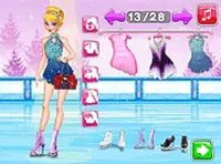 Winter Princess Ice Skating Fashion