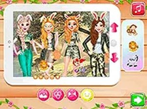 Princess Safari Dress Up Game